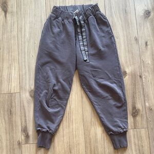 GYMSHARK Well Worn Sweatpants Distressed Waistband Grey Comfortable Joggers